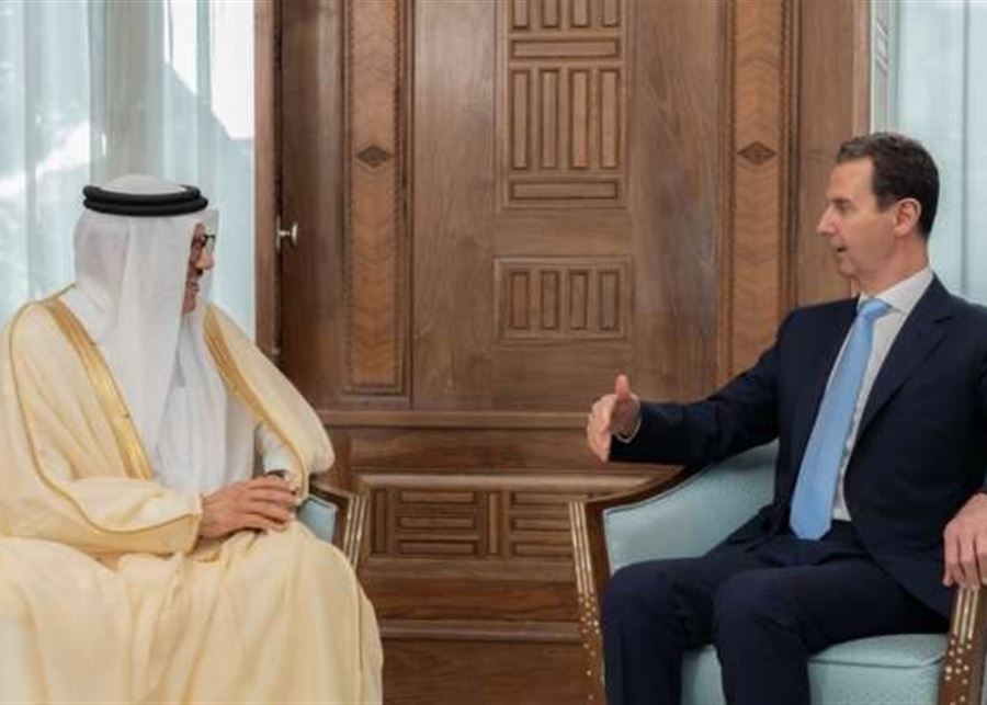 الاسد بحث مع وزير خارجية البحرين أهم المواضيع على جدول أعمال القمة العربية بما يخدم المصالح العربية